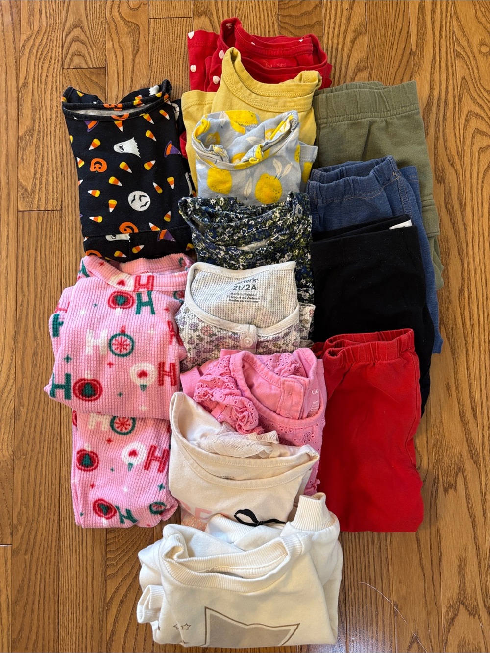 2T Toddler Girls Clothing Bundle